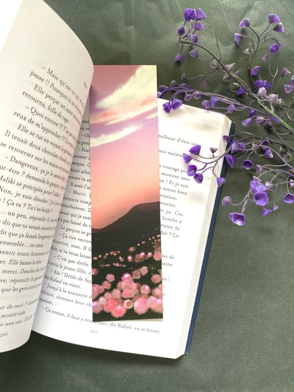 Marque-Page Montagnes fleuries