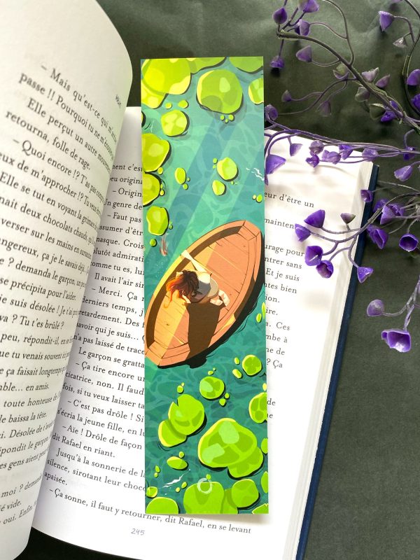 Marque-Page Nénuphars