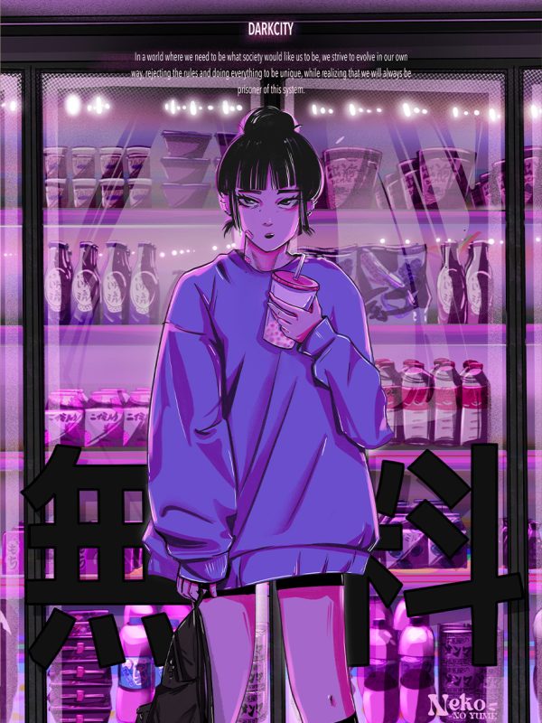 STORE FRONT GIRL Print ●