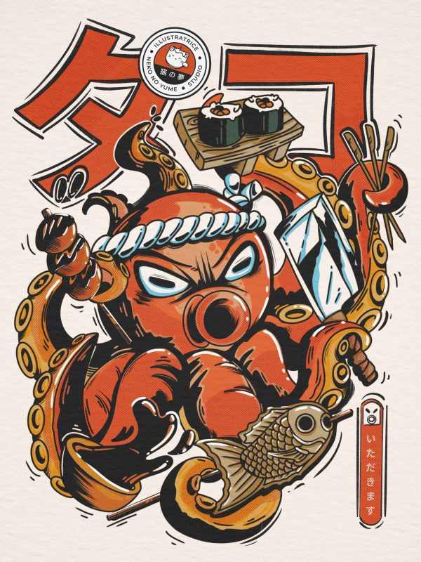 TAKO COOK Print 🐙