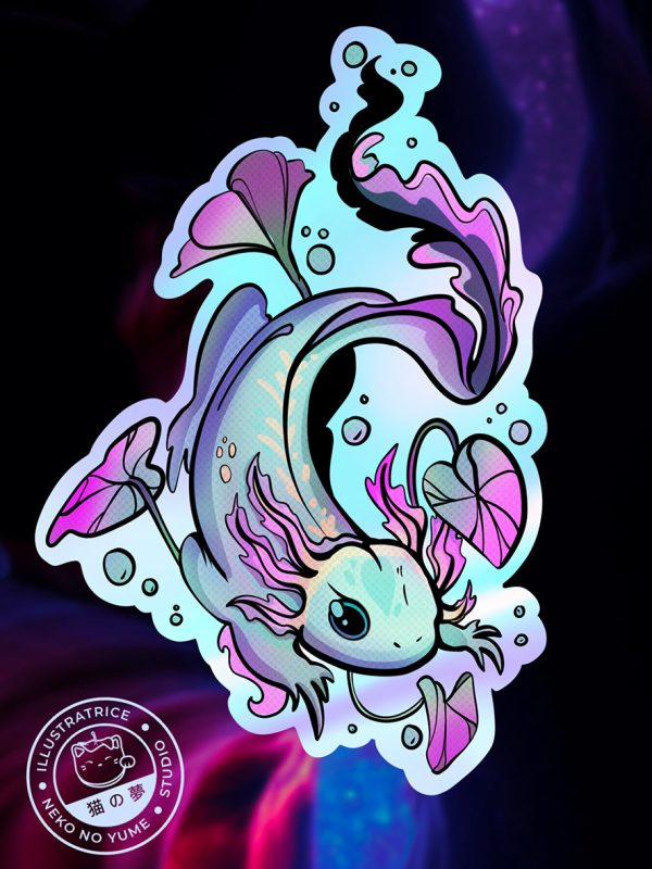 Axolotl Sticker 🫧