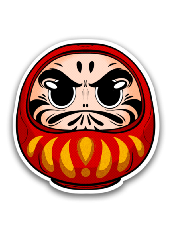 Chibi Daruma Sticker ㊙️