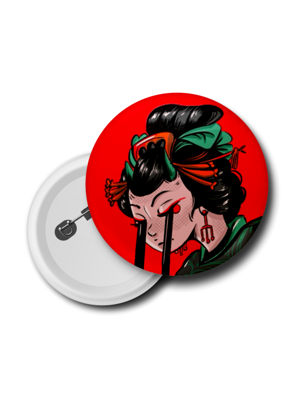 GEISHA BLOOD Badge 💋