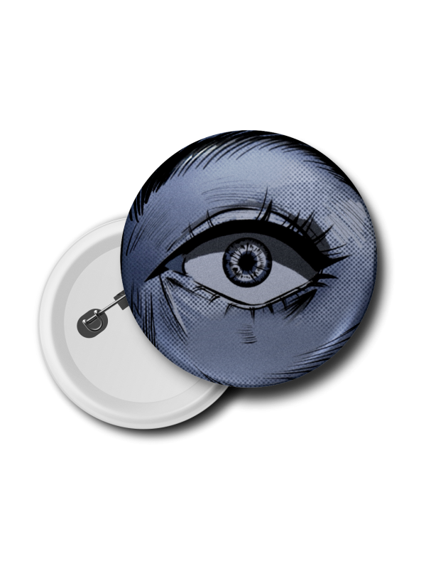 SCARED EYE Badge 👁️