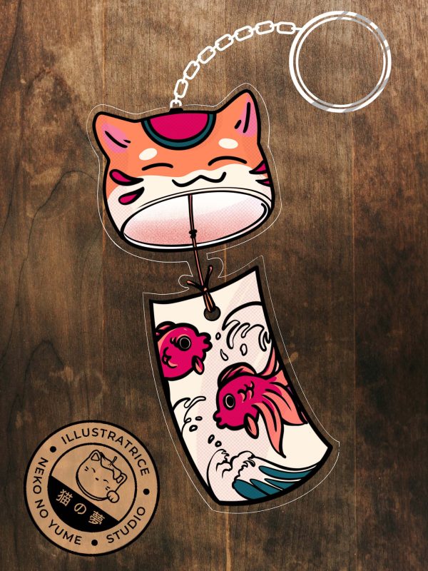 CARILLON CHAT Porte clé 😻