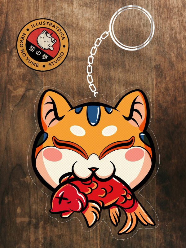 CHASSEUR DE POISSON Porte clé 🎣