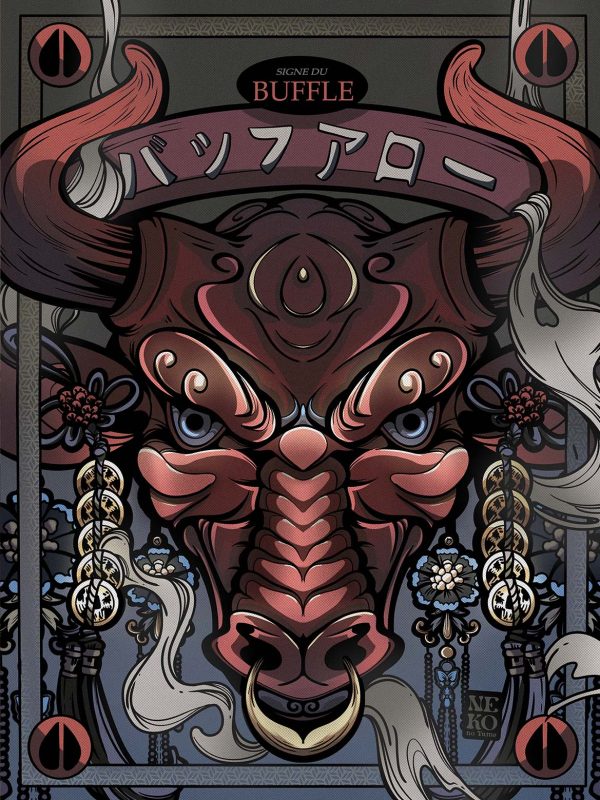 USHI — Signe du Buffle Print 🐃